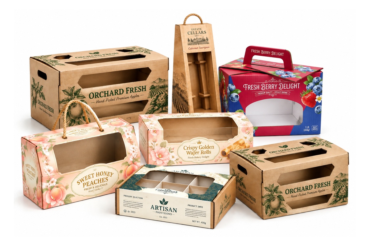 Corrugated Window Boxes custom packaging direction