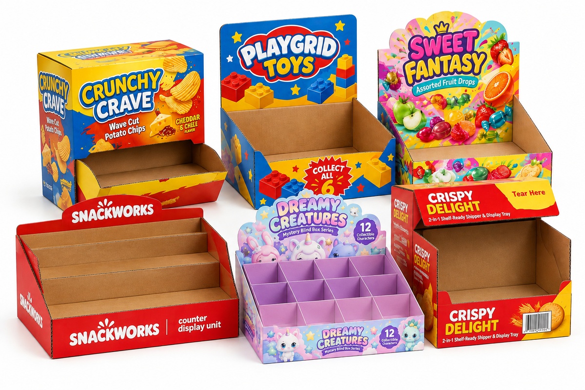 Display Boxes & Trays packaging category