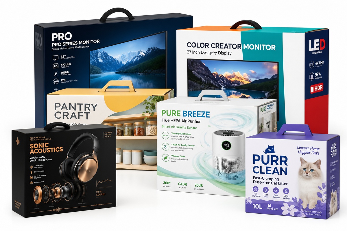 Flat-Top Handle Boxes custom packaging direction