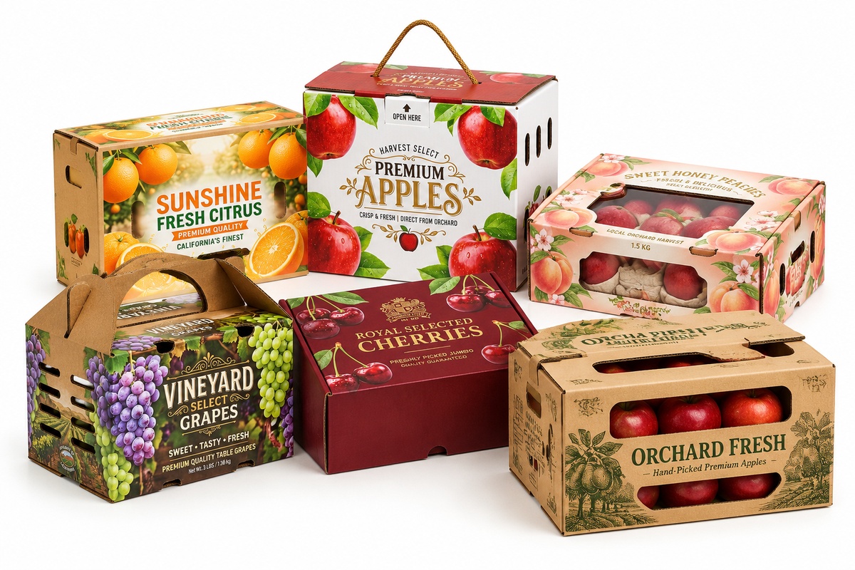 Fruit & Fresh Produce Packaging custom packaging direction