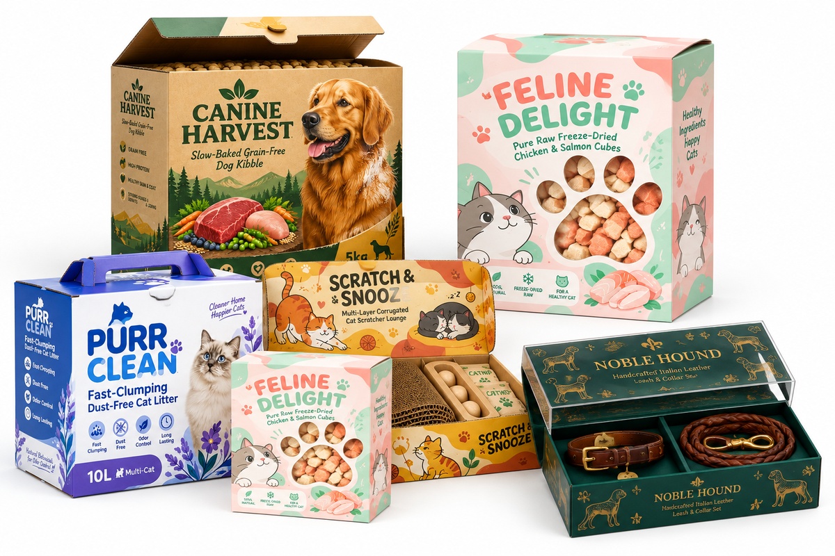 Pet Supplies Packaging custom packaging direction
