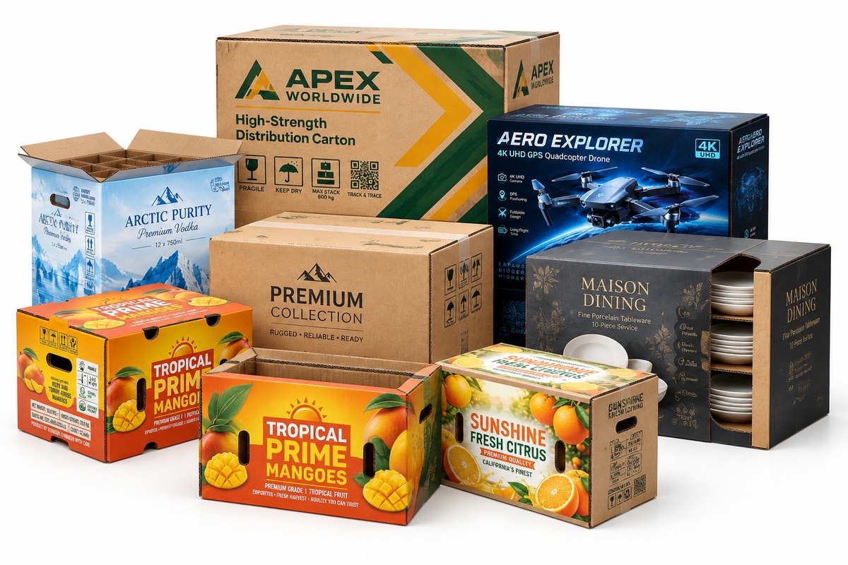 Shipping Cartons packaging category