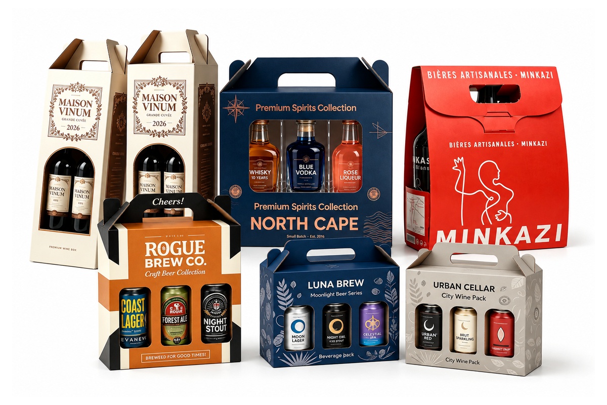 Wine & Spirits Packaging custom packaging direction
