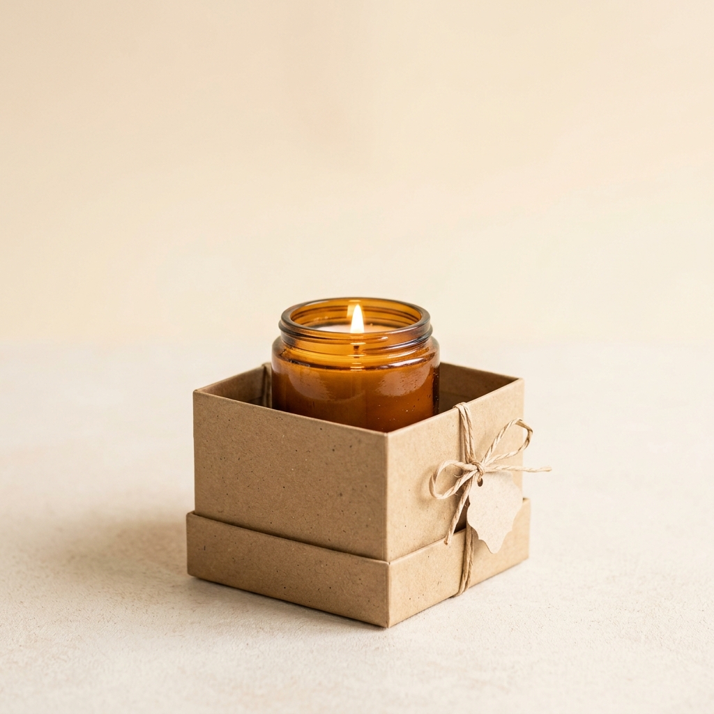 Gifts & Candles packaging concept — AI-generated reference
