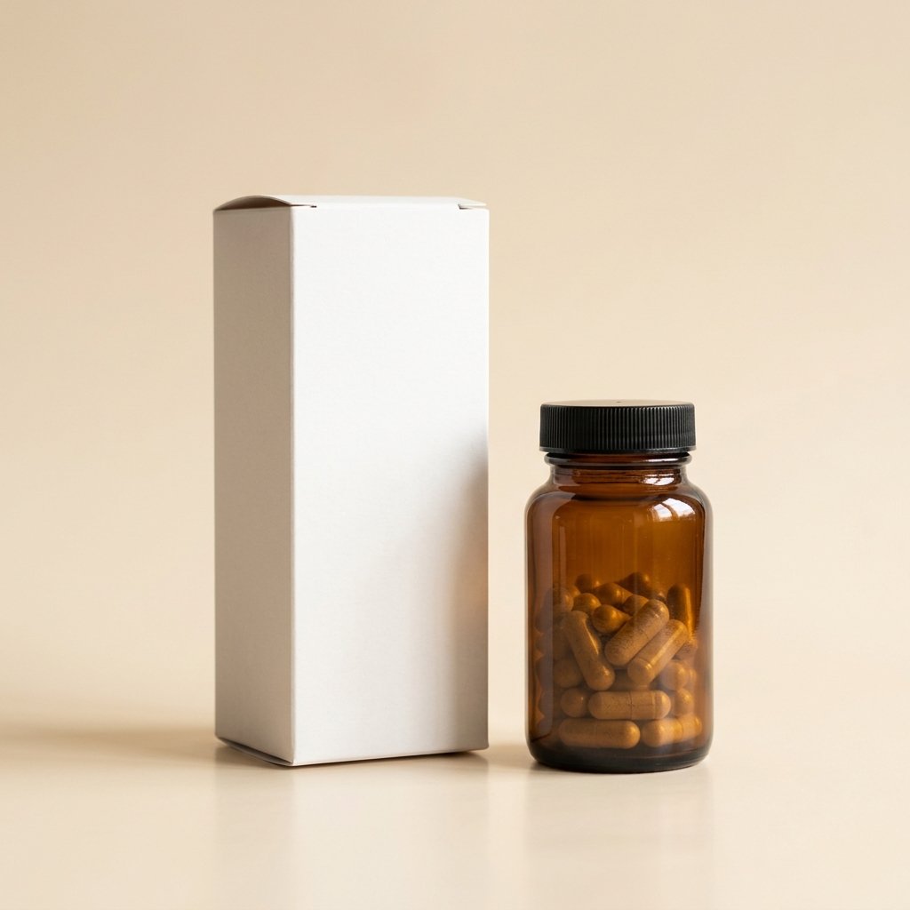 Health & Supplements packaging concept — AI-generated reference