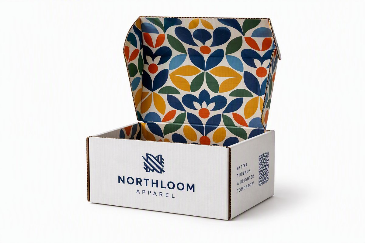 Apparel Mailer Box with Inside Printing packaging product