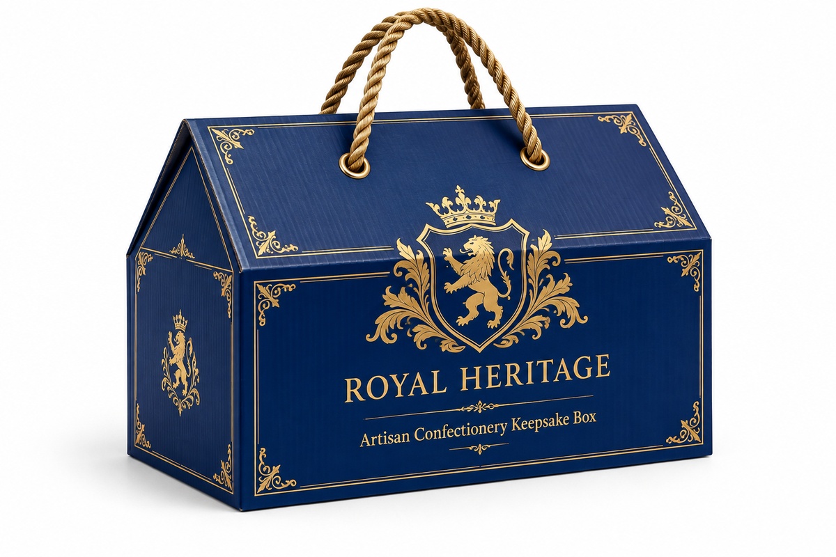 Castle Turret Pitched Gable Box packaging product