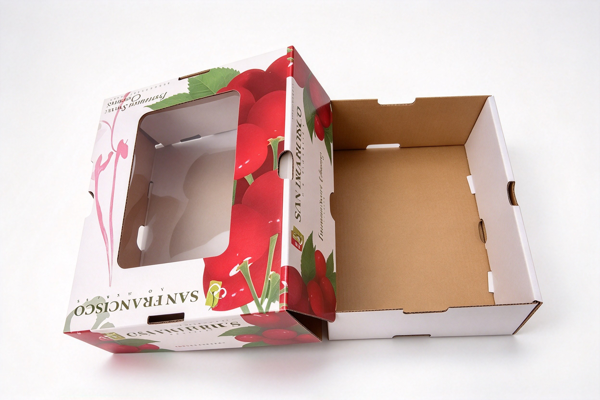 Cherry Orchard Window Gift Box front view