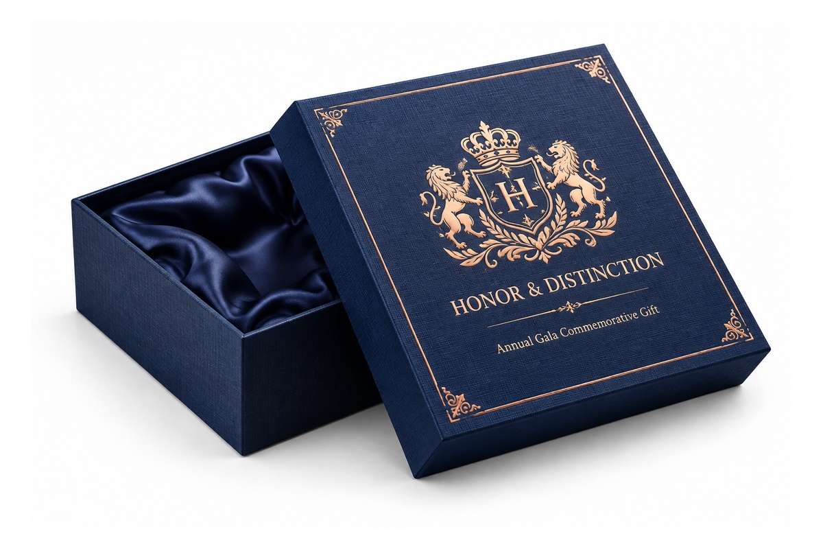 Classic Lid & Base Specialty Paper Foil-Stamping Gift Box packaging product