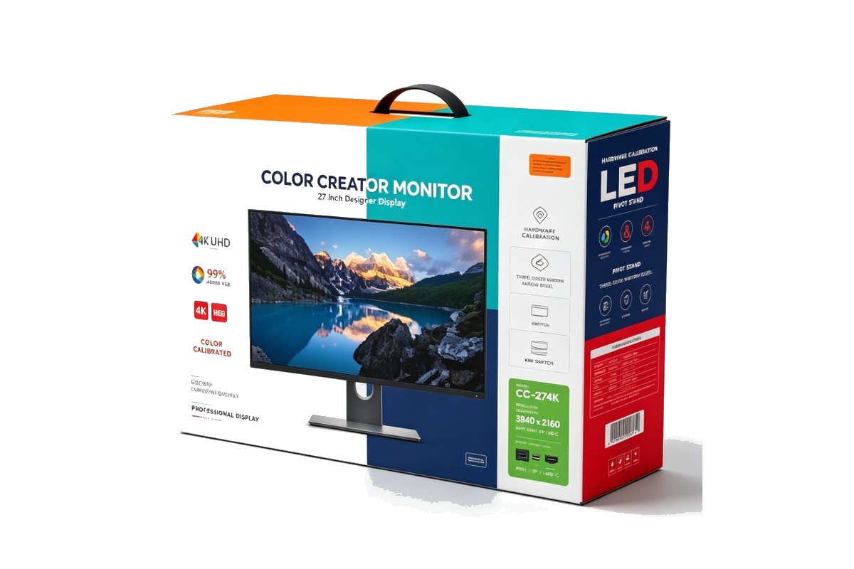 Corrugated Flat-Top Handle Box packaging product