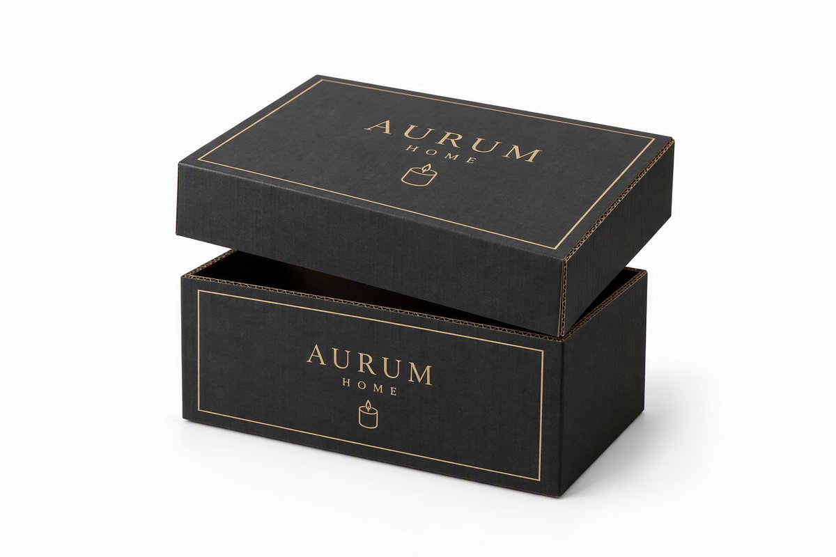 Corrugated Lid & Base Product Box packaging product