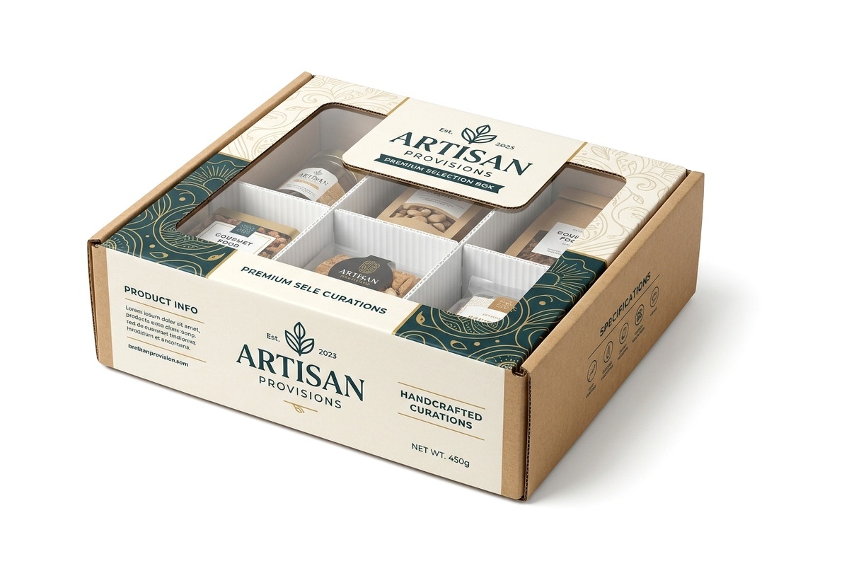 Corrugated Mailer Box with Clear Window packaging product