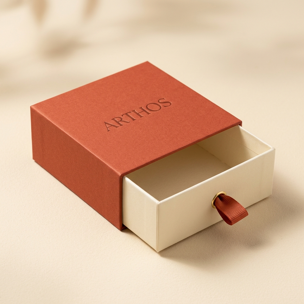 Drawer Presentation Box — AI-generated concept