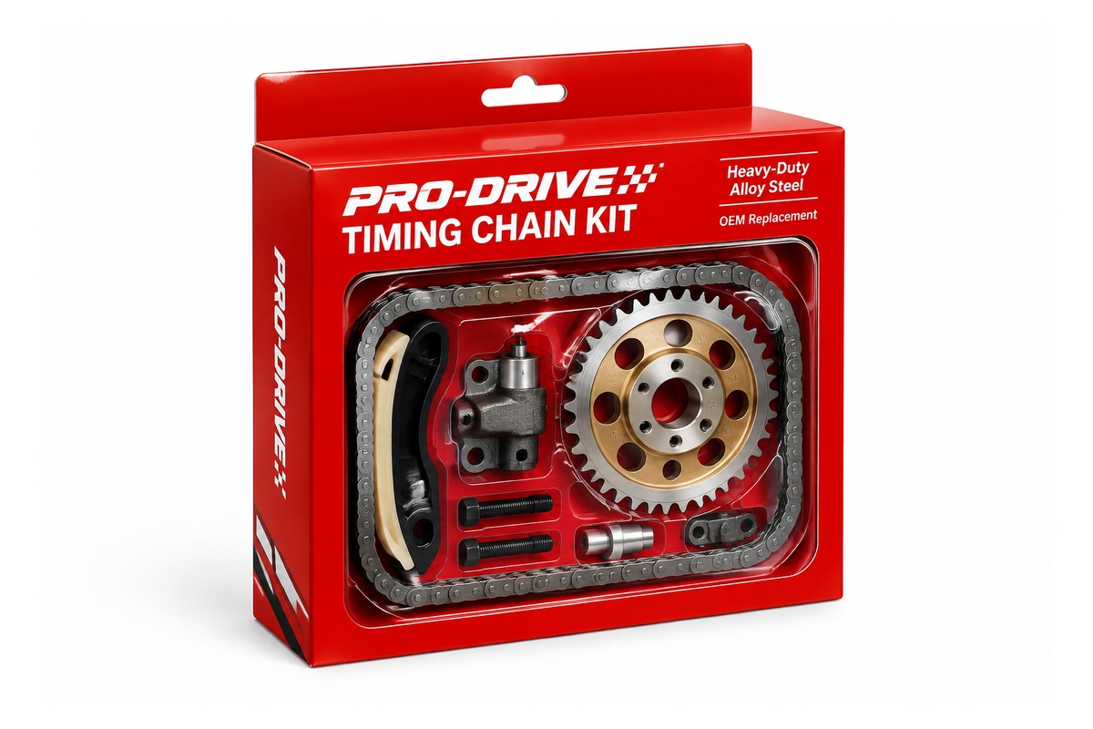 Engine Timing Chain & Gear Kit Euro-Slot Window Box packaging product