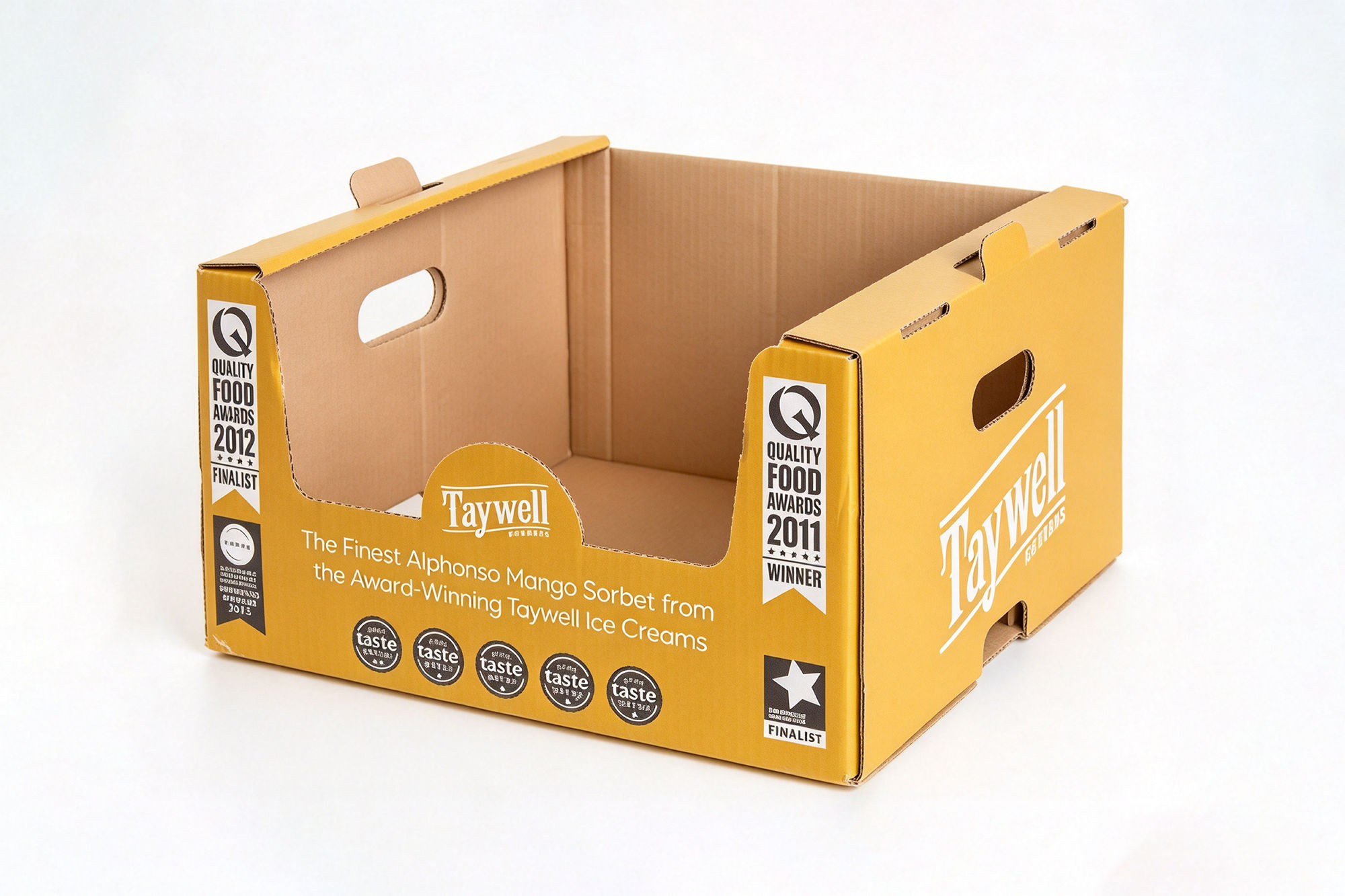 Frozen Dessert Shelf-Ready Freezer Display Tray packaging product