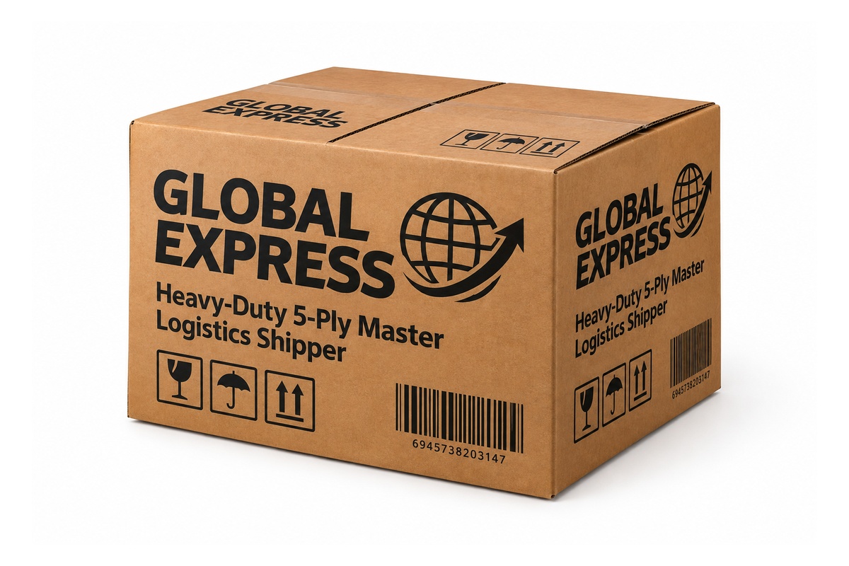Heavy-Duty RSC Corrugated Logistics Master Shipper Carton packaging product