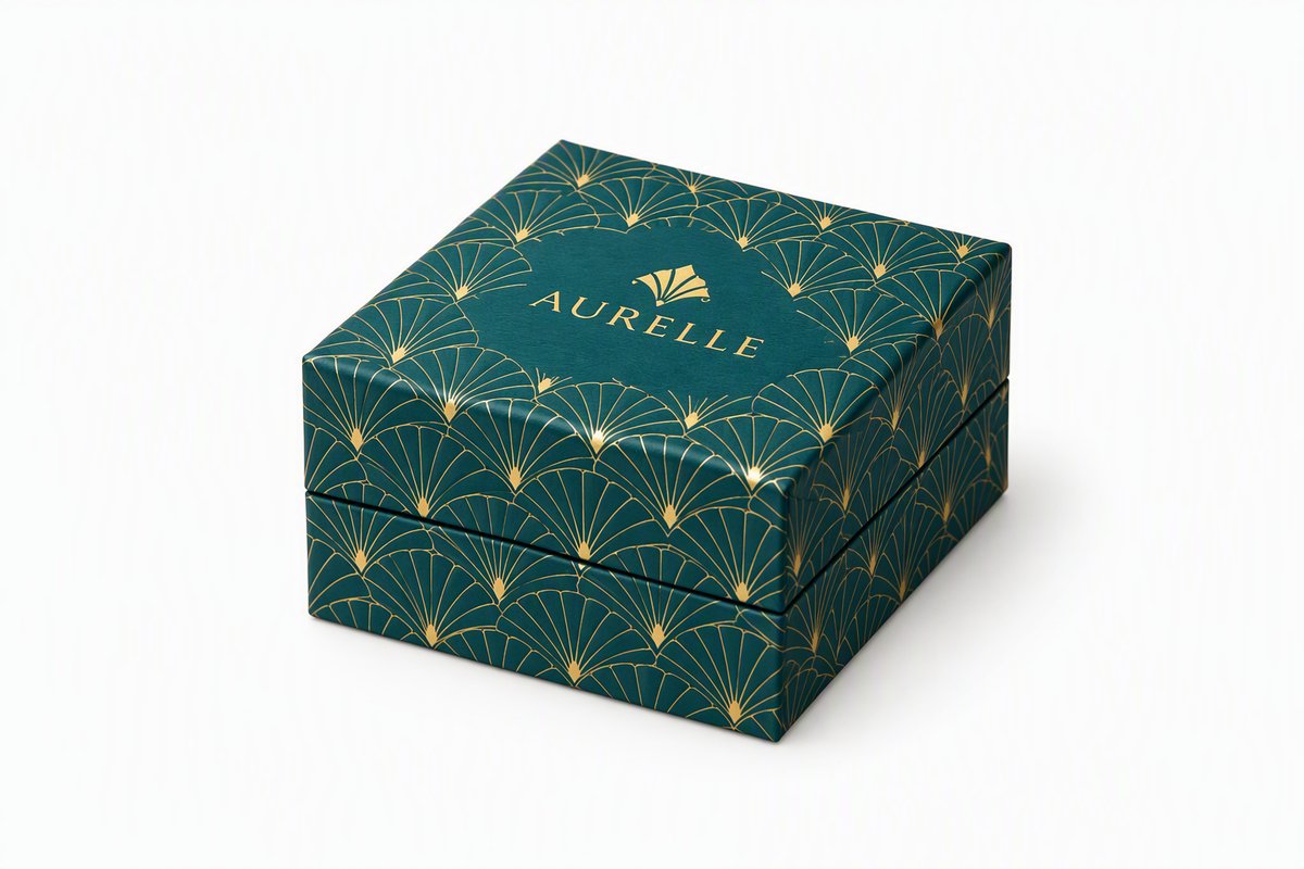 Jewelry Necklace Rigid Box packaging product