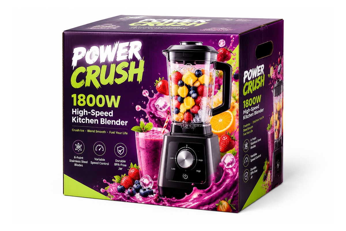 High-Speed Kitchen Blender 5-Ply Corrugated Shipping Box packaging product