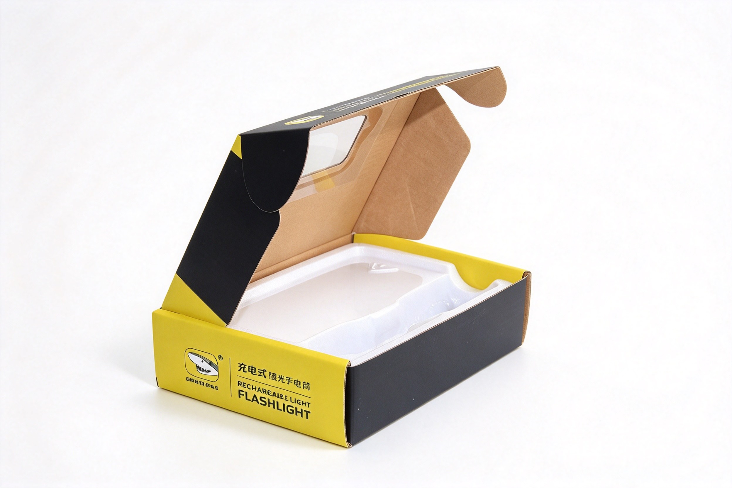 Lucky Cat Food Tear-Open Folding Carton front view