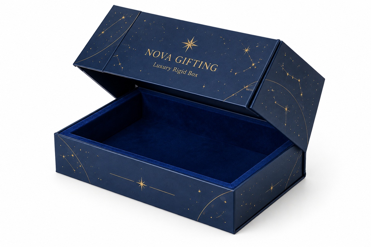 Magnetic Closure Rigid Box packaging product