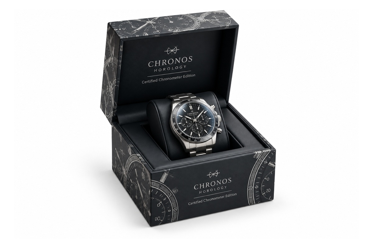 Luxury Horology Presentation Watch Gift Box packaging product