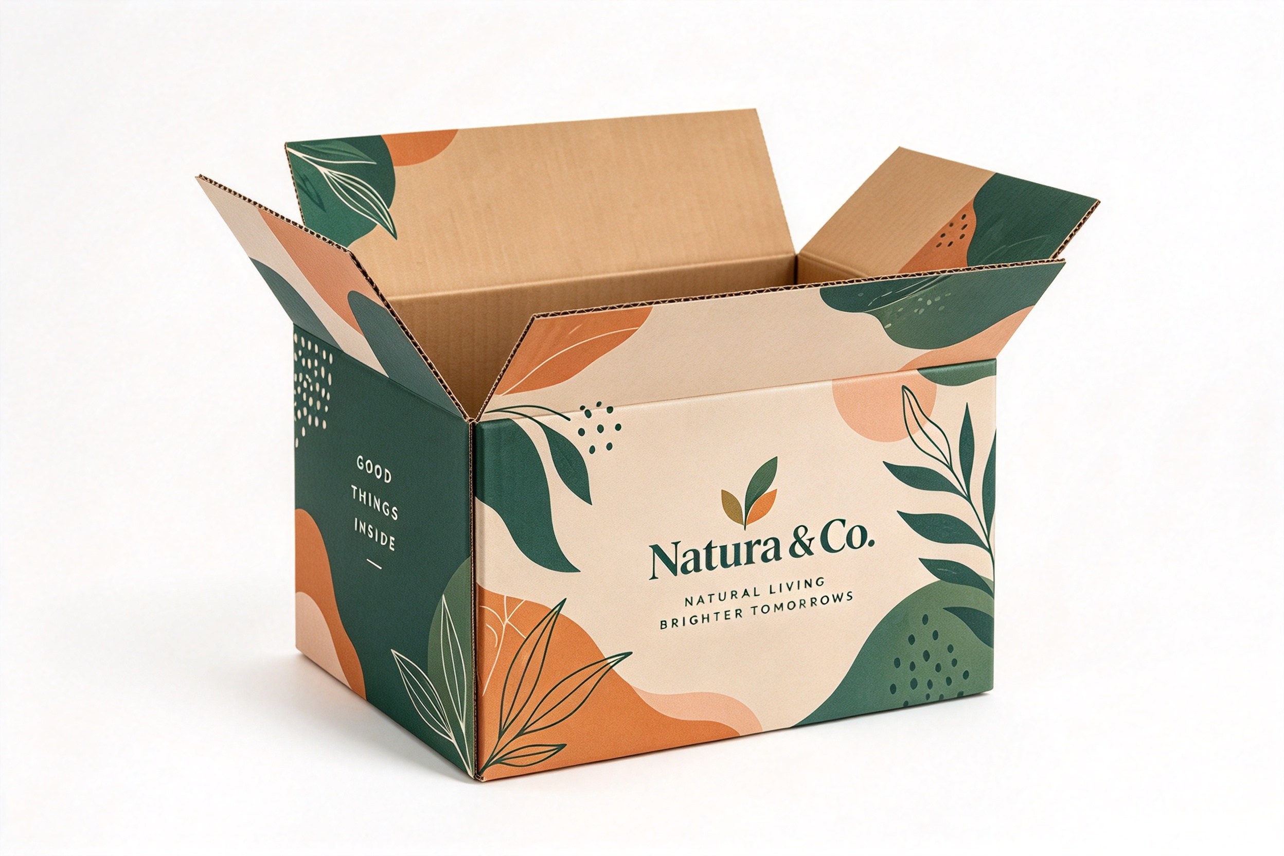 Natura & Co Botanical Print RSC Mailer front view