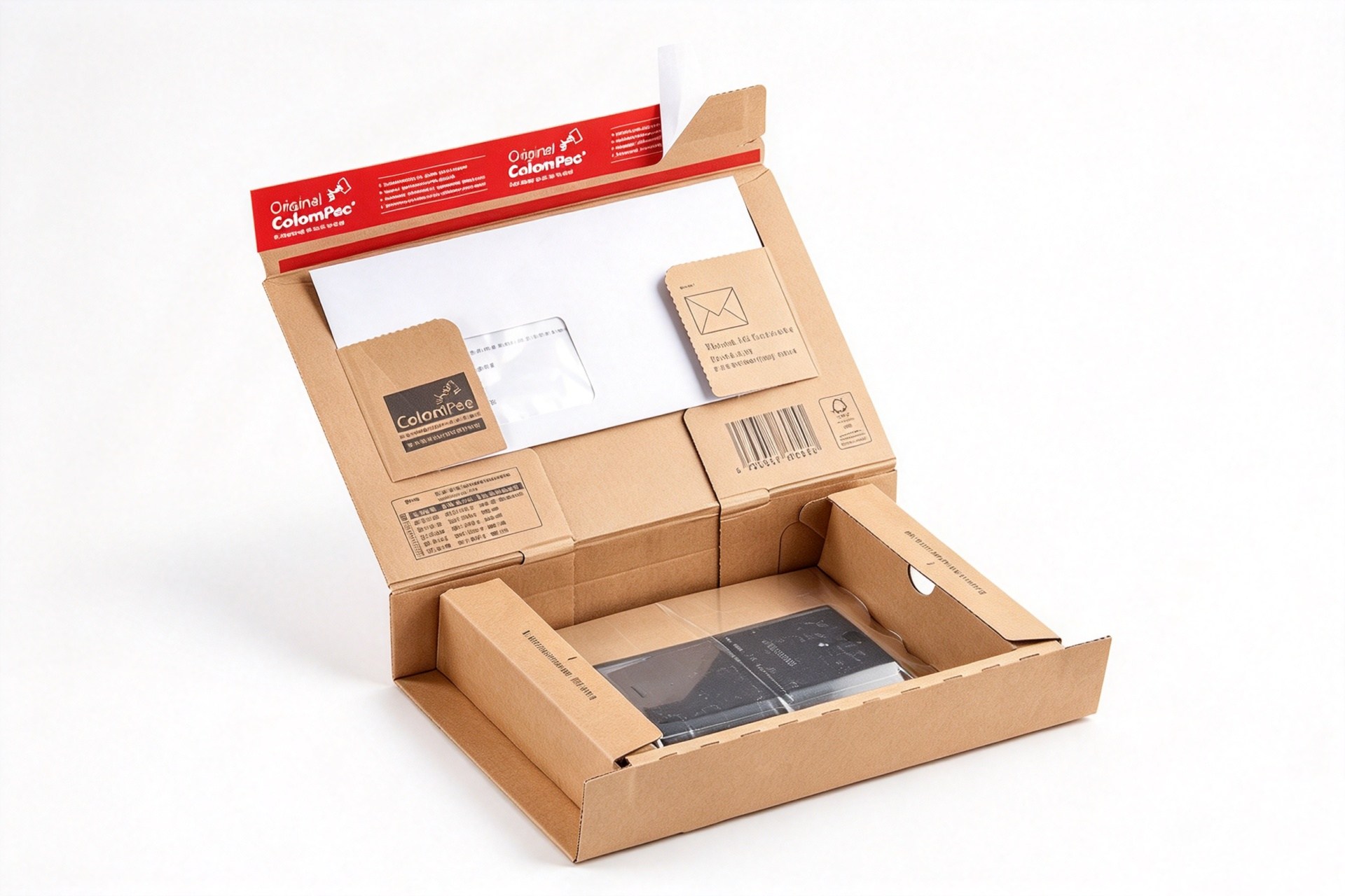 Self-Seal Returnable Book Wrap Mailer with Tear Strip front view