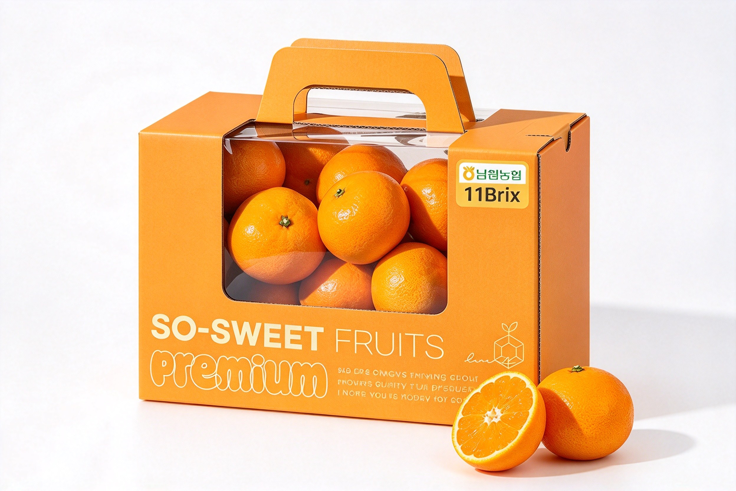 So-Sweet Premium Citrus Carry Window Box front view