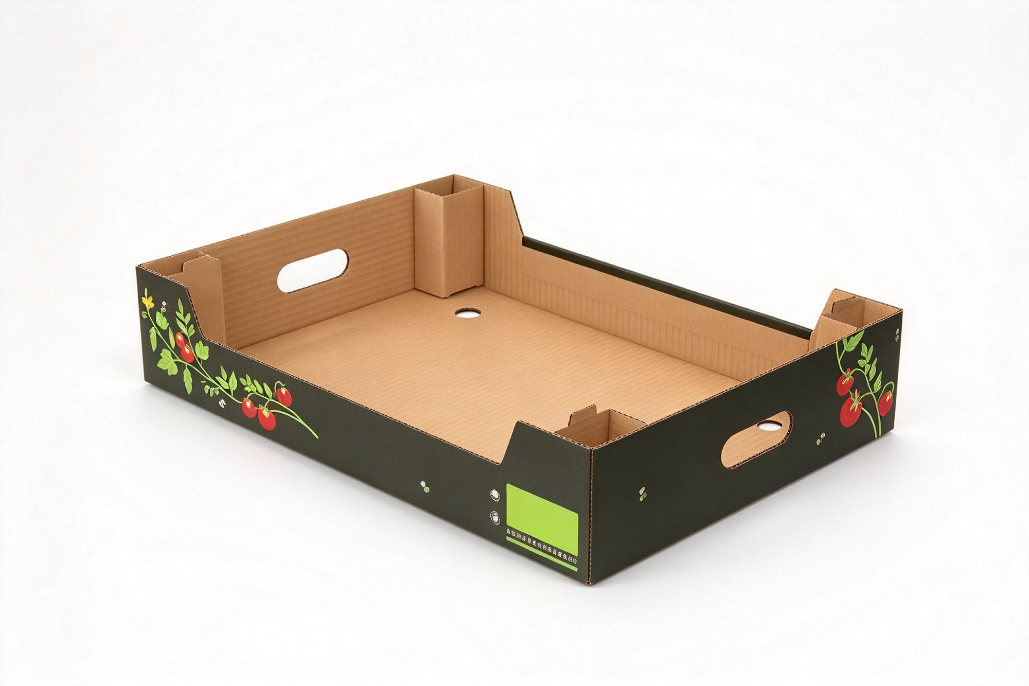 Tomato Vine Printed Display & Shipping Tray packaging product